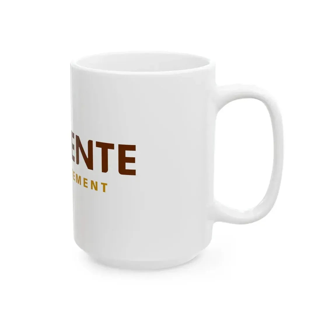 Flag of the Department of Charente Variant 1 (France) White Coffee Mug - Go Mug Yourself