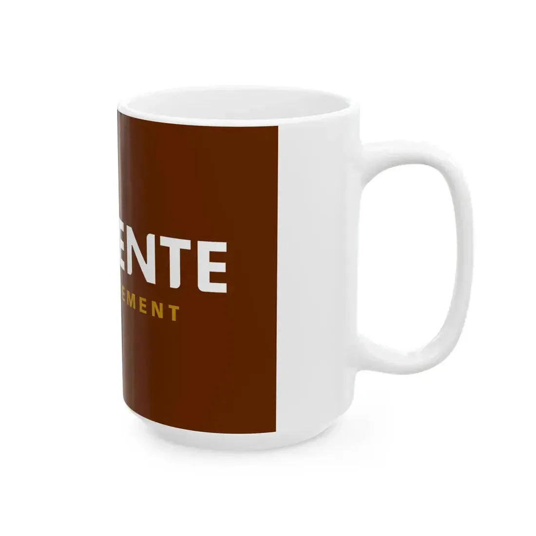 Flag of the Department of Charente Variant 2 (France) White Coffee Mug - Go Mug Yourself