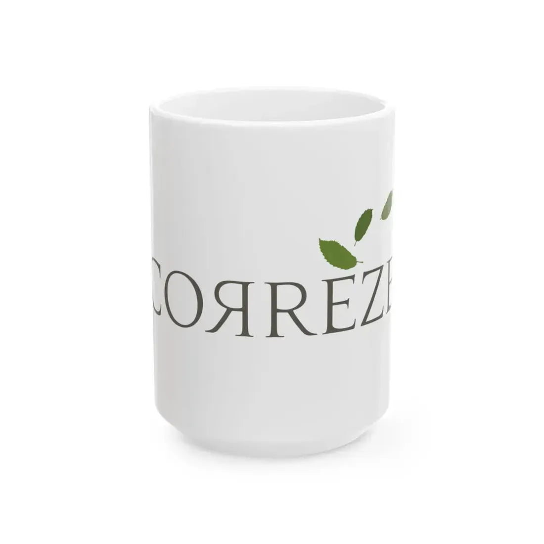 Flag of the Department of Correze (France) White Coffee Mug 15oz - Go Mug Yourself