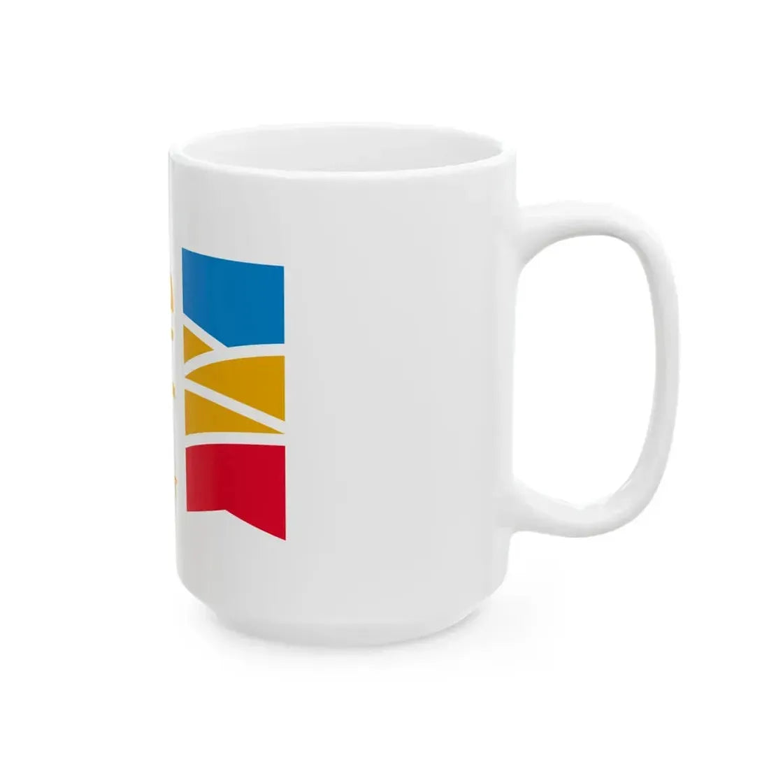 Flag of the Department of Cote-dOr (France) White Coffee Mug - Go Mug Yourself