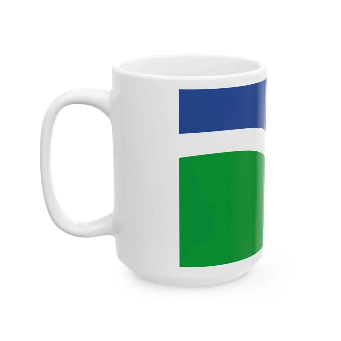 Flag of the Department of Cotes-dArmor (France) White Coffee Mug - Go Mug Yourself