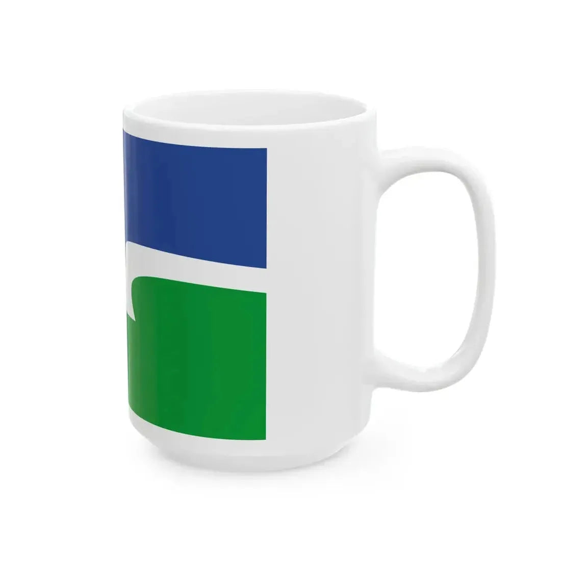 Flag of the Department of Cotes-dArmor (France) White Coffee Mug - Go Mug Yourself