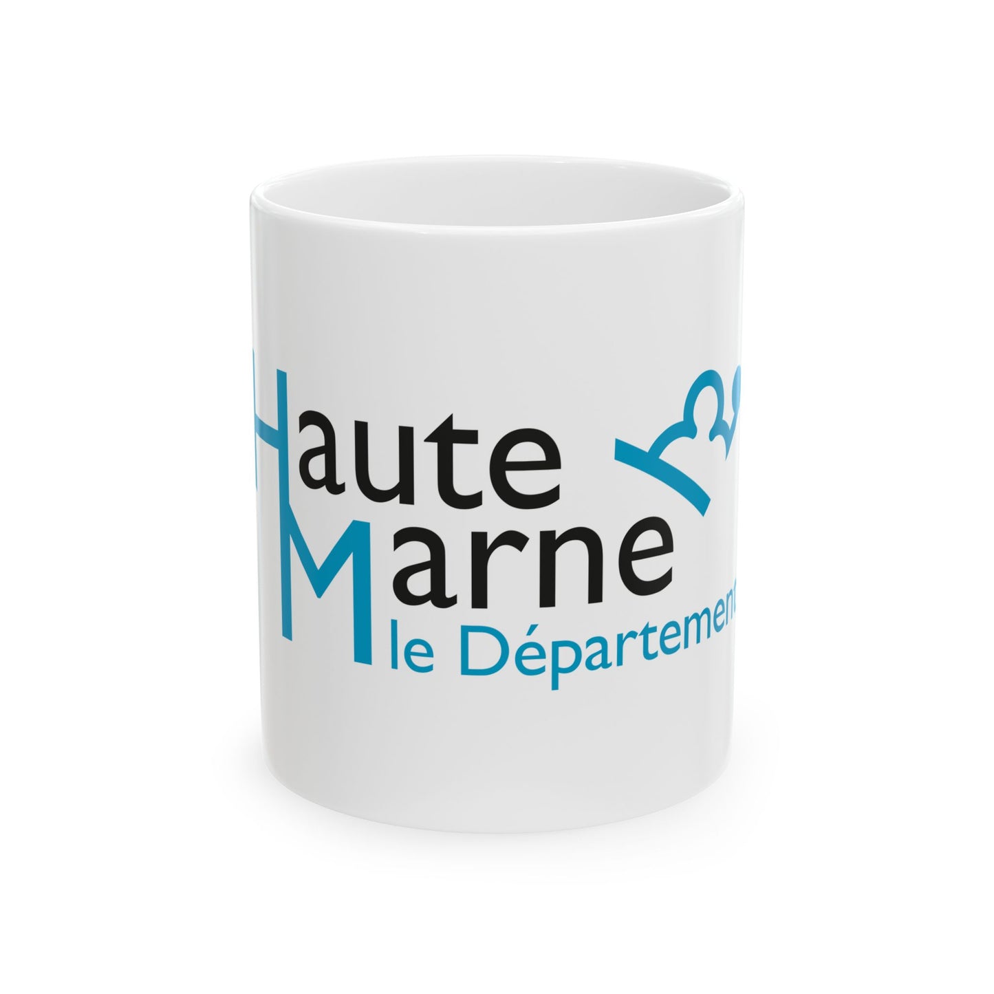 Flag of the Department of Haute-Marne (France) White Coffee Mug-11oz-Go Mug Yourself