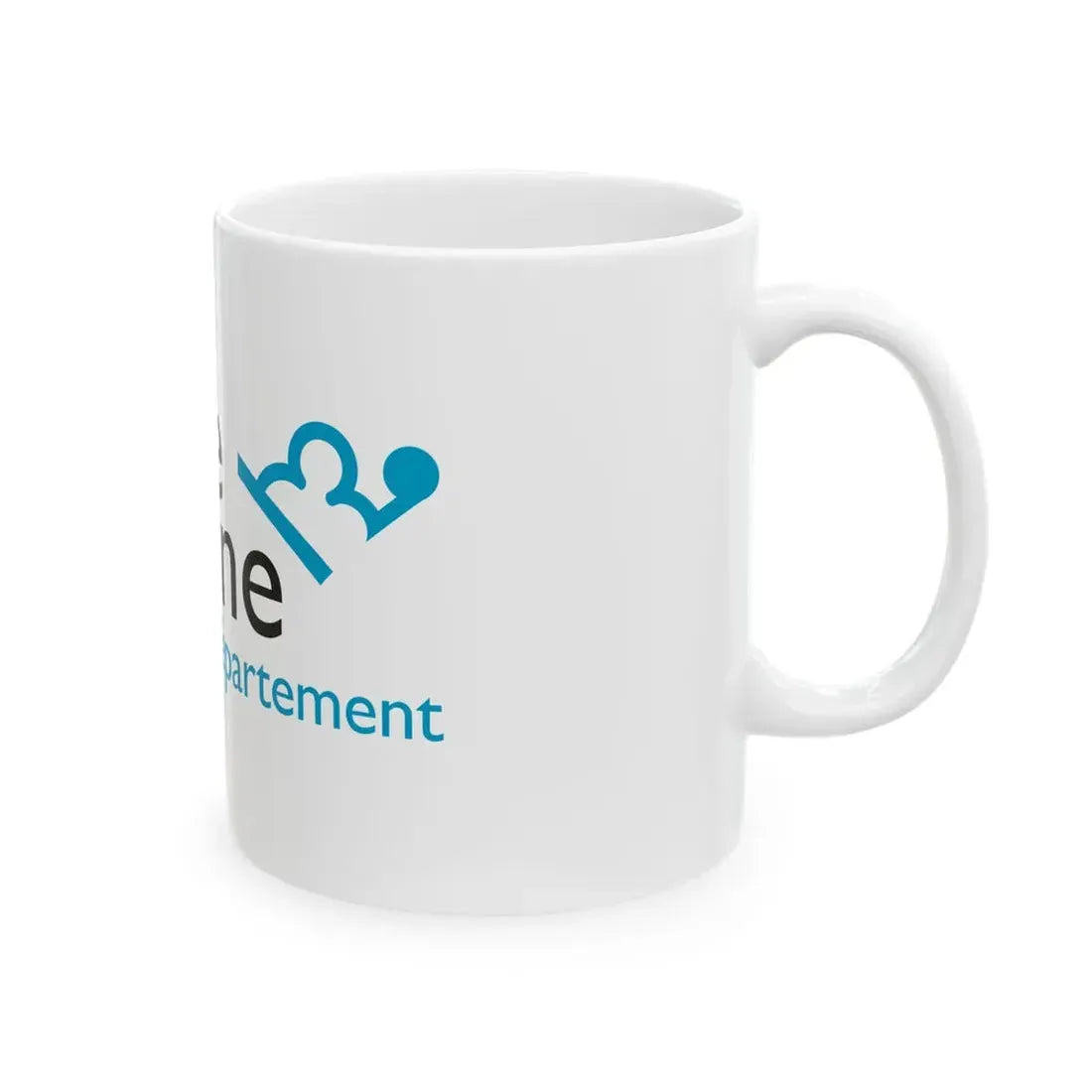 Flag of the Department of Haute-Marne (France) White Coffee Mug - Go Mug Yourself