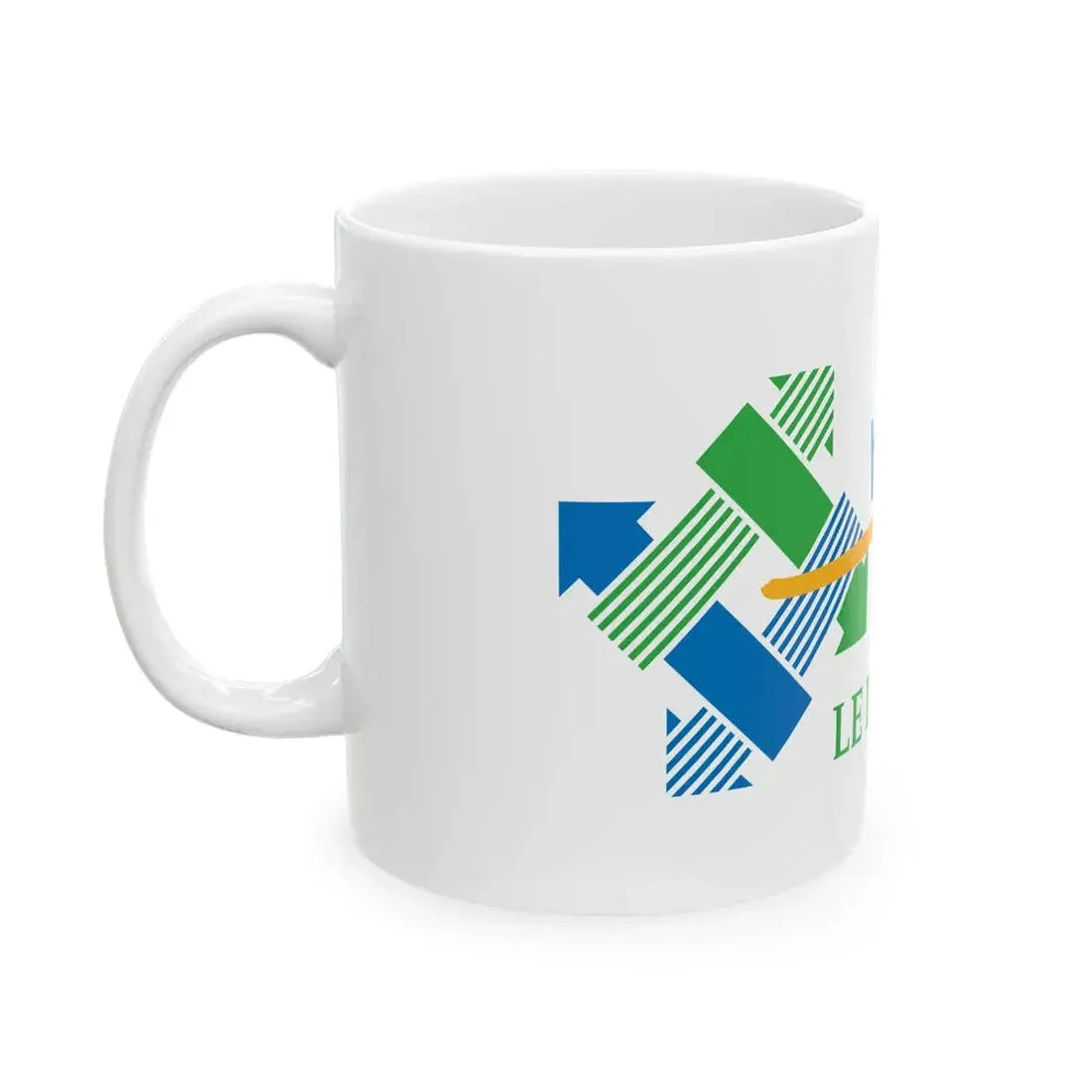 Flag of the Department of Haute-Saone (France) White Coffee Mug - Go Mug Yourself