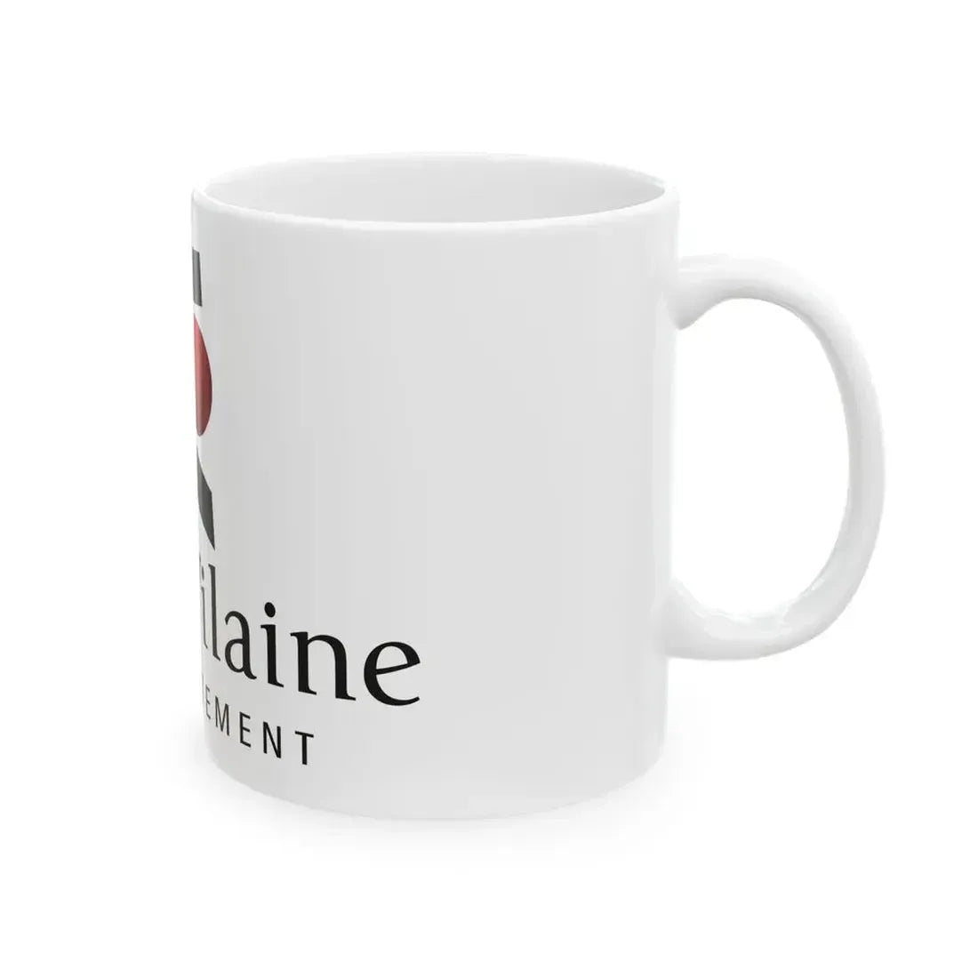 Flag of the Department of Ille-et-Vilaine (France) White Coffee Mug - Go Mug Yourself