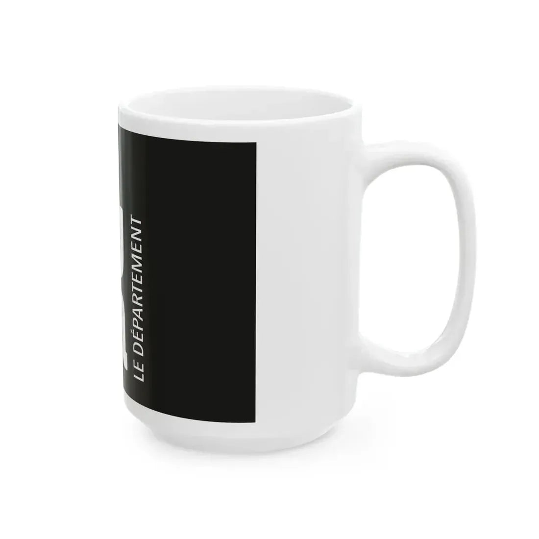 Flag of the Department of Jura (France) White Coffee Mug - Go Mug Yourself