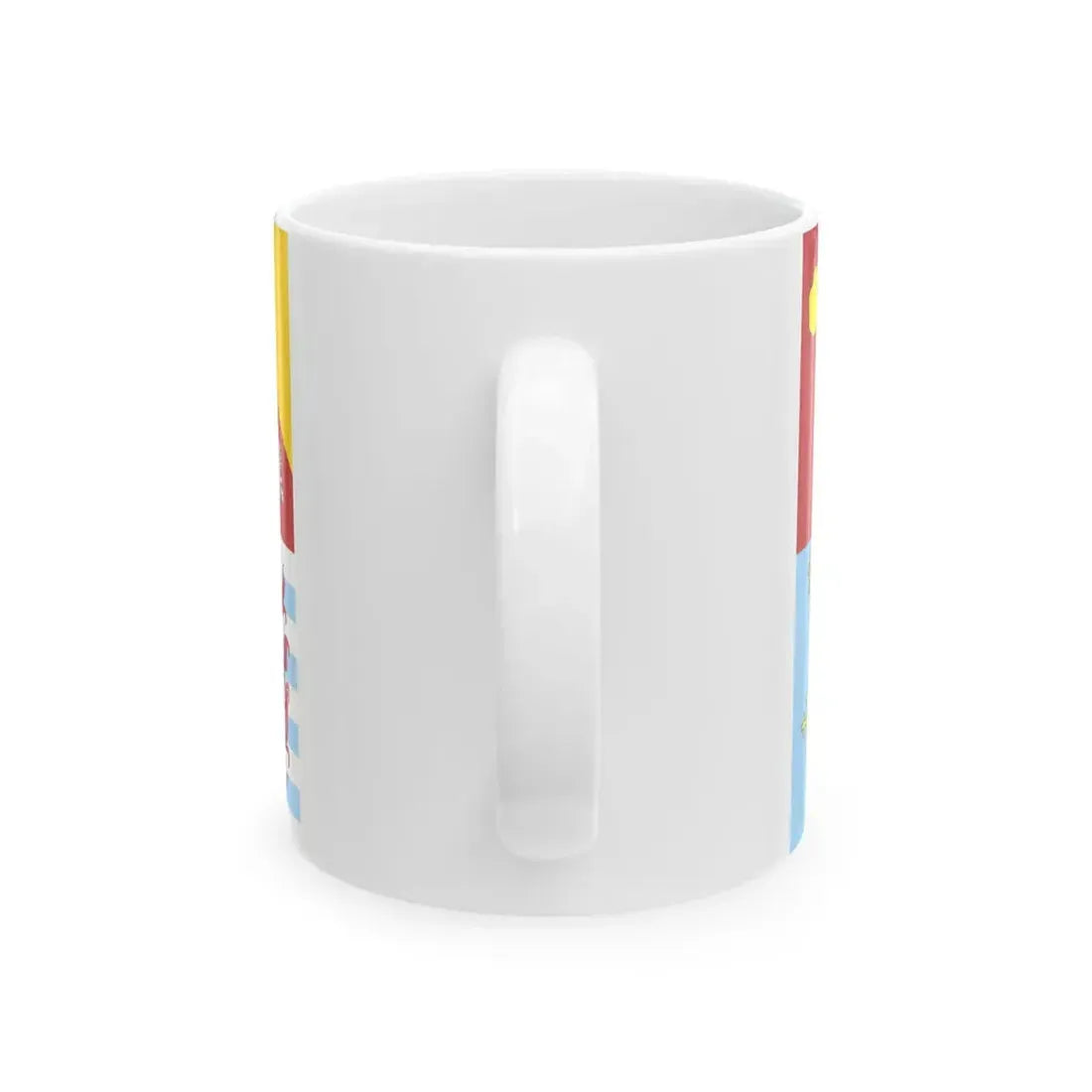 Flag of the Department of Moselle (France) White Coffee Mug - Go Mug Yourself