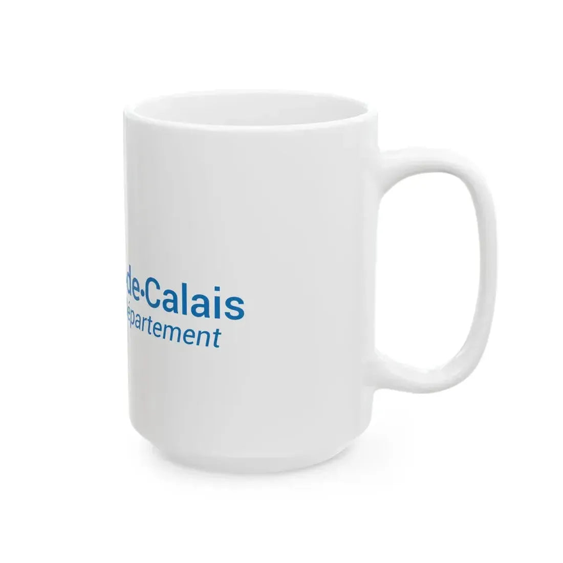 Flag of the Department of Pas-de-Calais Variant 3 (France) White Coffee Mug - Go Mug Yourself