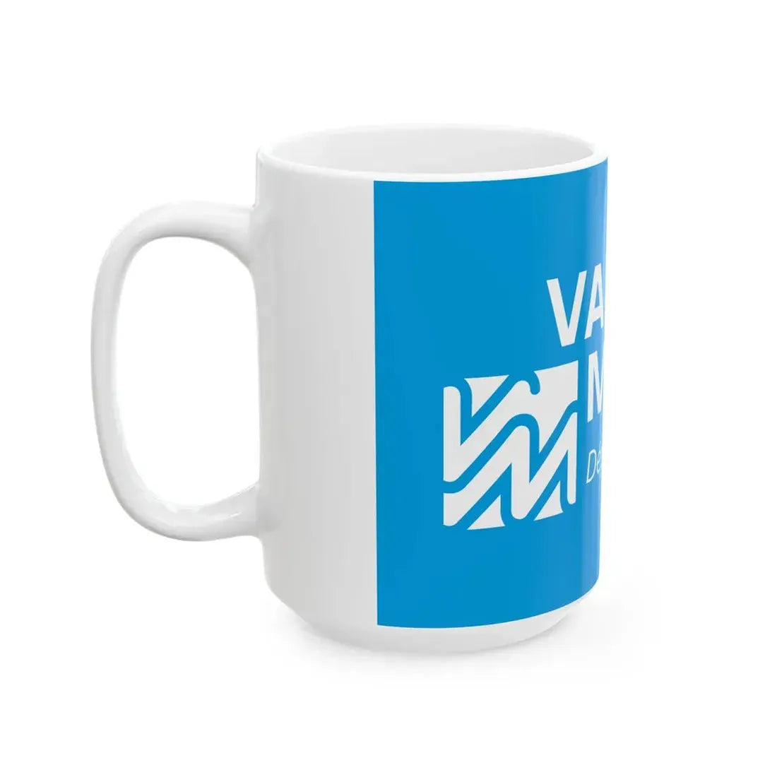 Flag of the Department of Val-de-Marne (France) White Coffee Mug - Go Mug Yourself