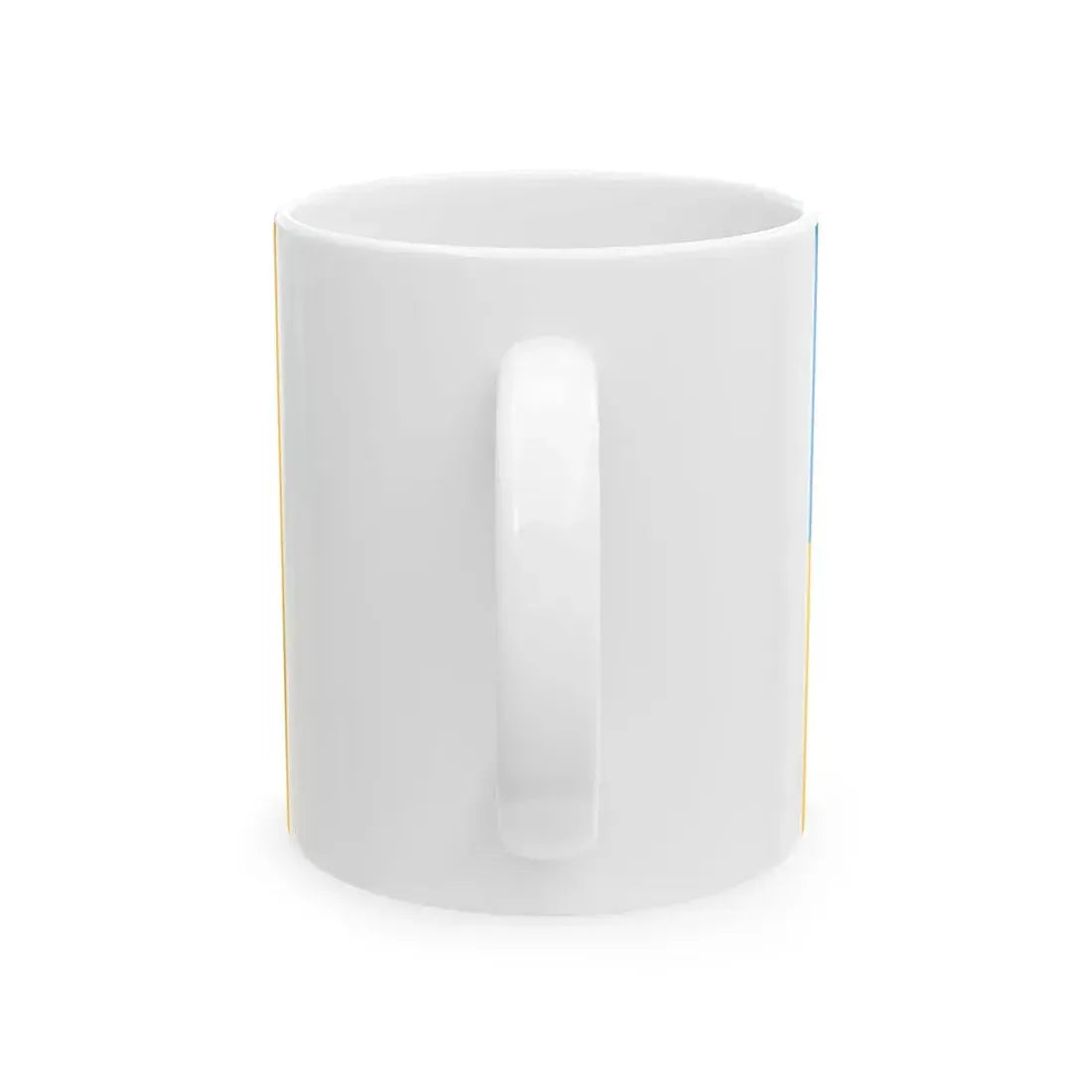 Flag of the Department of Vaucluse (France) White Coffee Mug - Go Mug Yourself