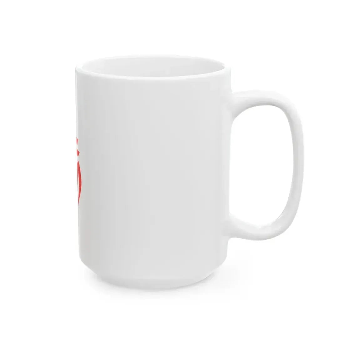 Flag of the Department of Vendee Variant 1 (France) White Coffee Mug - Go Mug Yourself