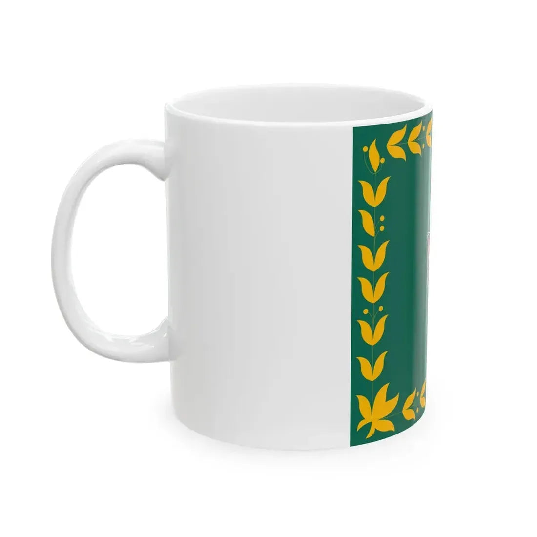 Flag of the DGSN (Morocco) White Coffee Mug - Go Mug Yourself