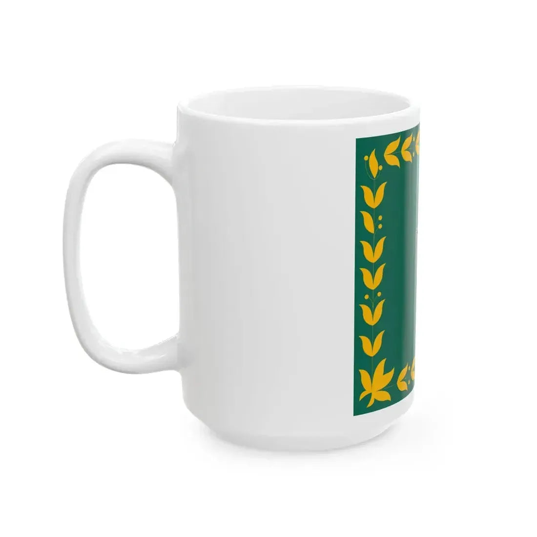 Flag of the DGSN (Morocco) White Coffee Mug - Go Mug Yourself