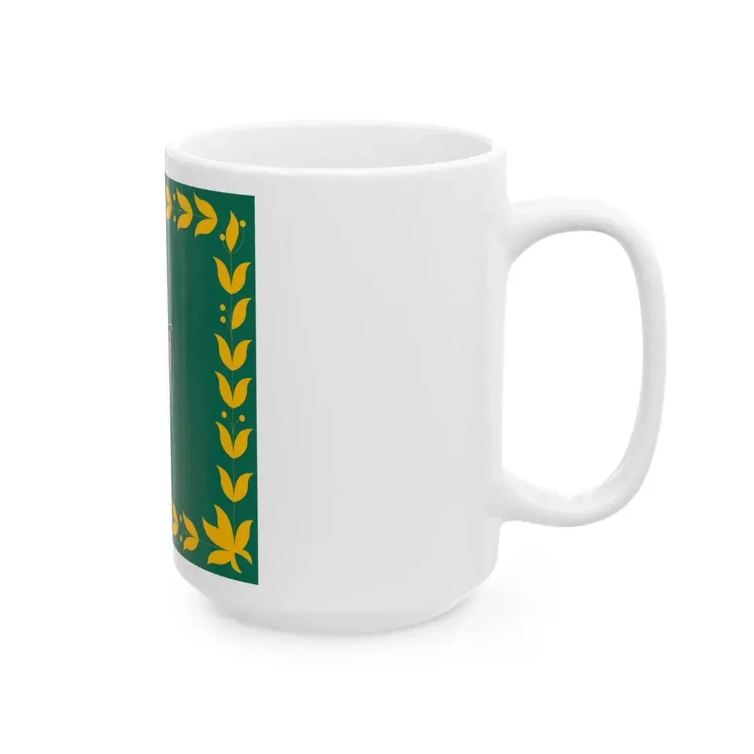 Flag of the DGSN (Morocco) White Coffee Mug - Go Mug Yourself