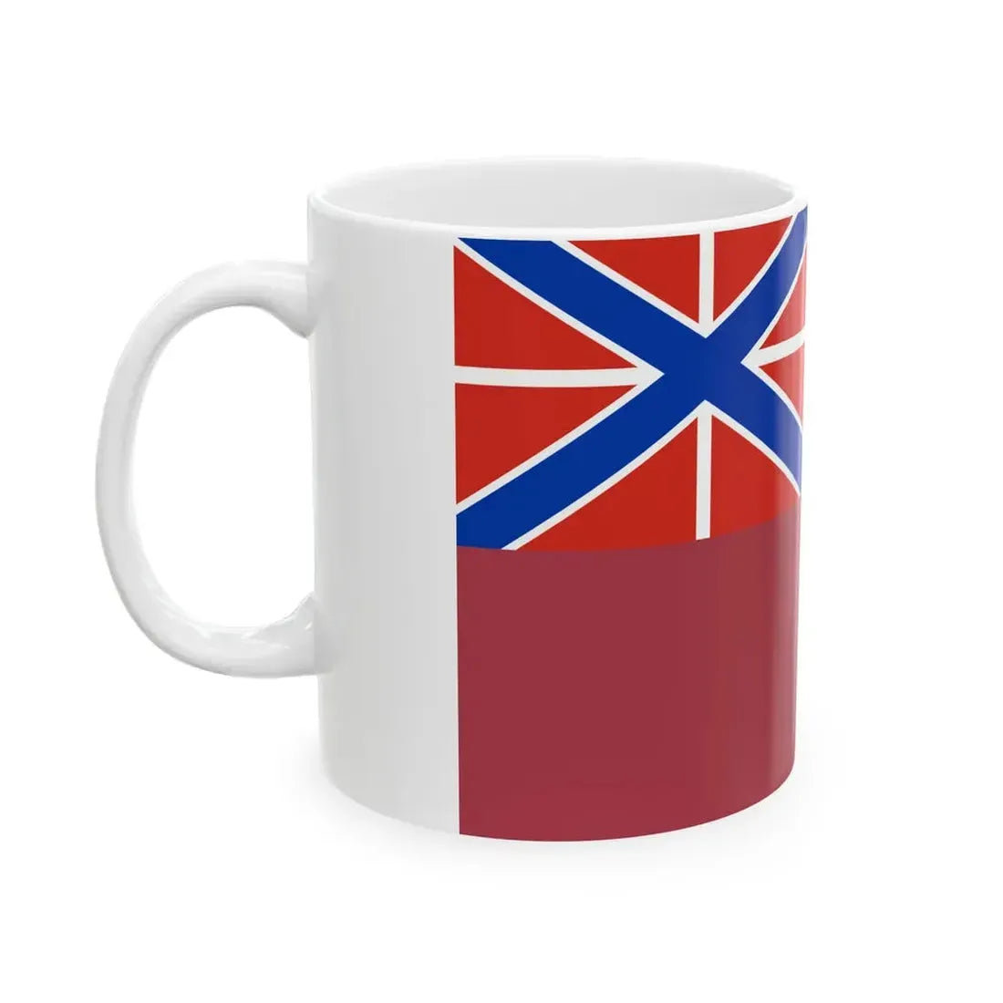 Flag of the Director of the National Guard of Russia (Russia) White Coffee Mug - Go Mug Yourself