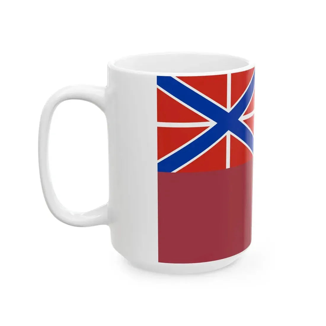 Flag of the Director of the National Guard of Russia (Russia) White Coffee Mug - Go Mug Yourself