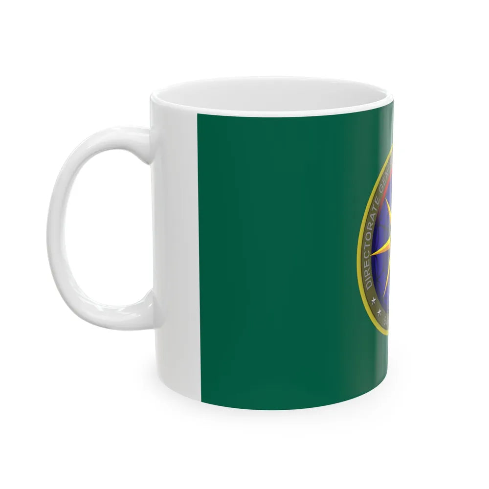Flag of the Directorate General of Forces Intelligence (Bangladesh) White Coffee Mug - Go Mug Yourself