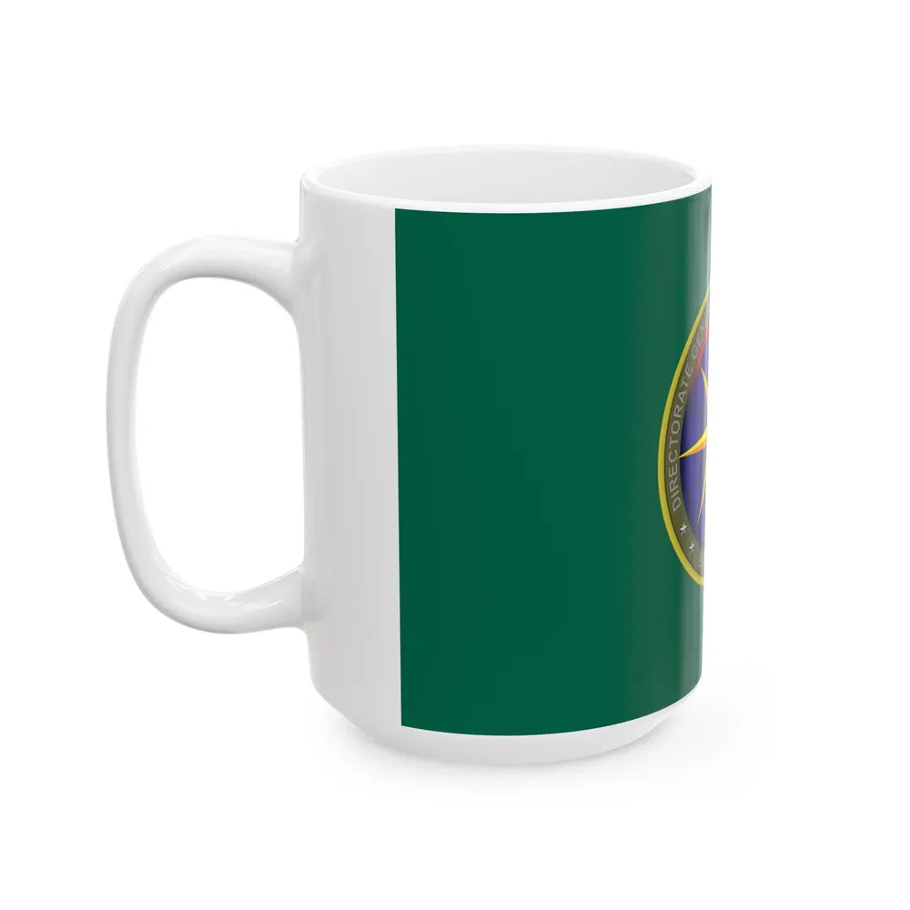 Flag of the Directorate General of Forces Intelligence (Bangladesh) White Coffee Mug - Go Mug Yourself