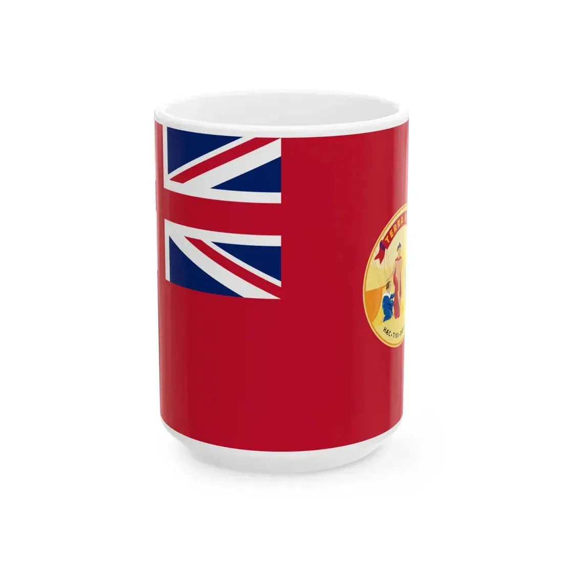 Flag of the Dominion of Newfoundland (Canada) White Coffee Mug 15oz - Go Mug Yourself