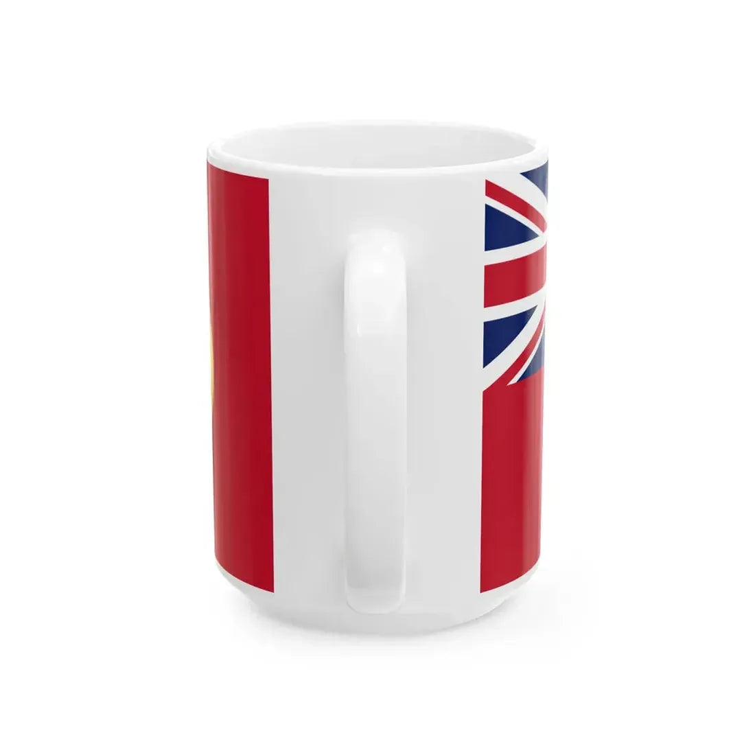Flag of the Dominion of Newfoundland (Canada) White Coffee Mug - Go Mug Yourself