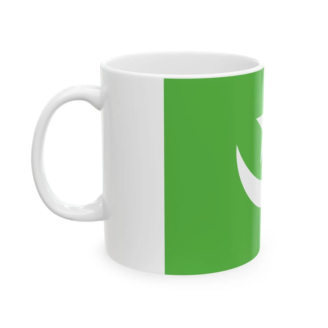 Flag of the Drogheda Steam Packet Company (Ireland) White Coffee Mug - Go Mug Yourself
