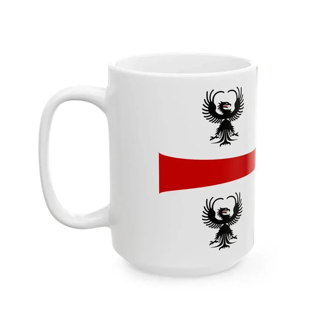 Flag of the Duchy of Mantua 1575-1707 (Italy) White Coffee Mug - Go Mug Yourself