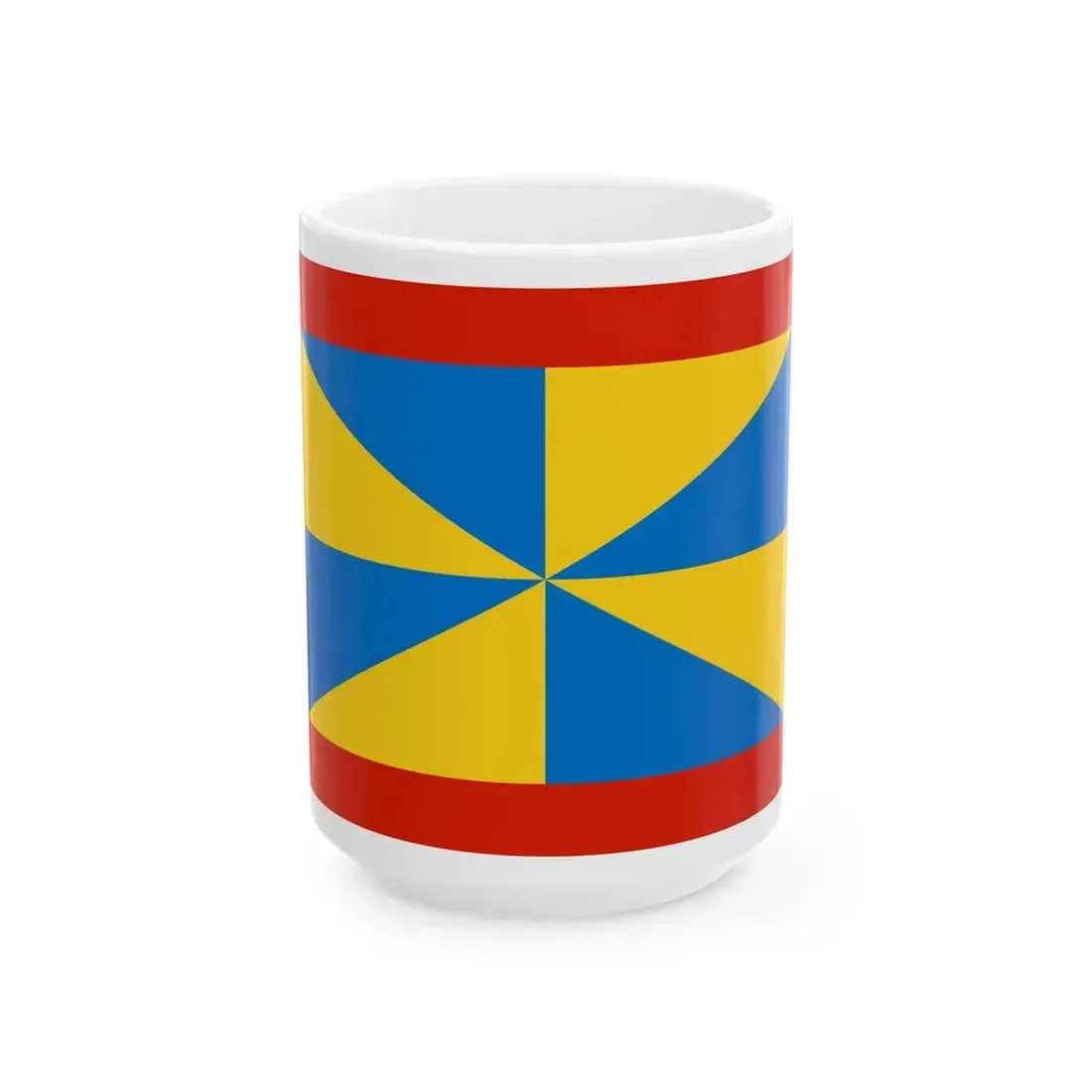 Flag of the Duchy of Parma 1851-1859 (Italy) White Coffee Mug 15oz - Go Mug Yourself
