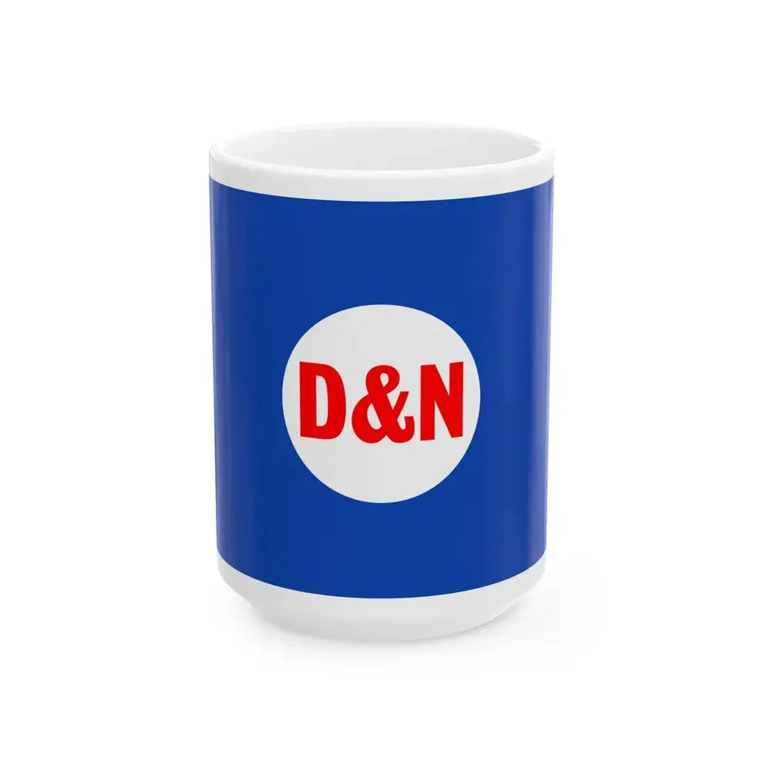 Flag of the Dundalk and Newry Steam Packet Company (Ireland) White Coffee Mug 15oz - Go Mug Yourself