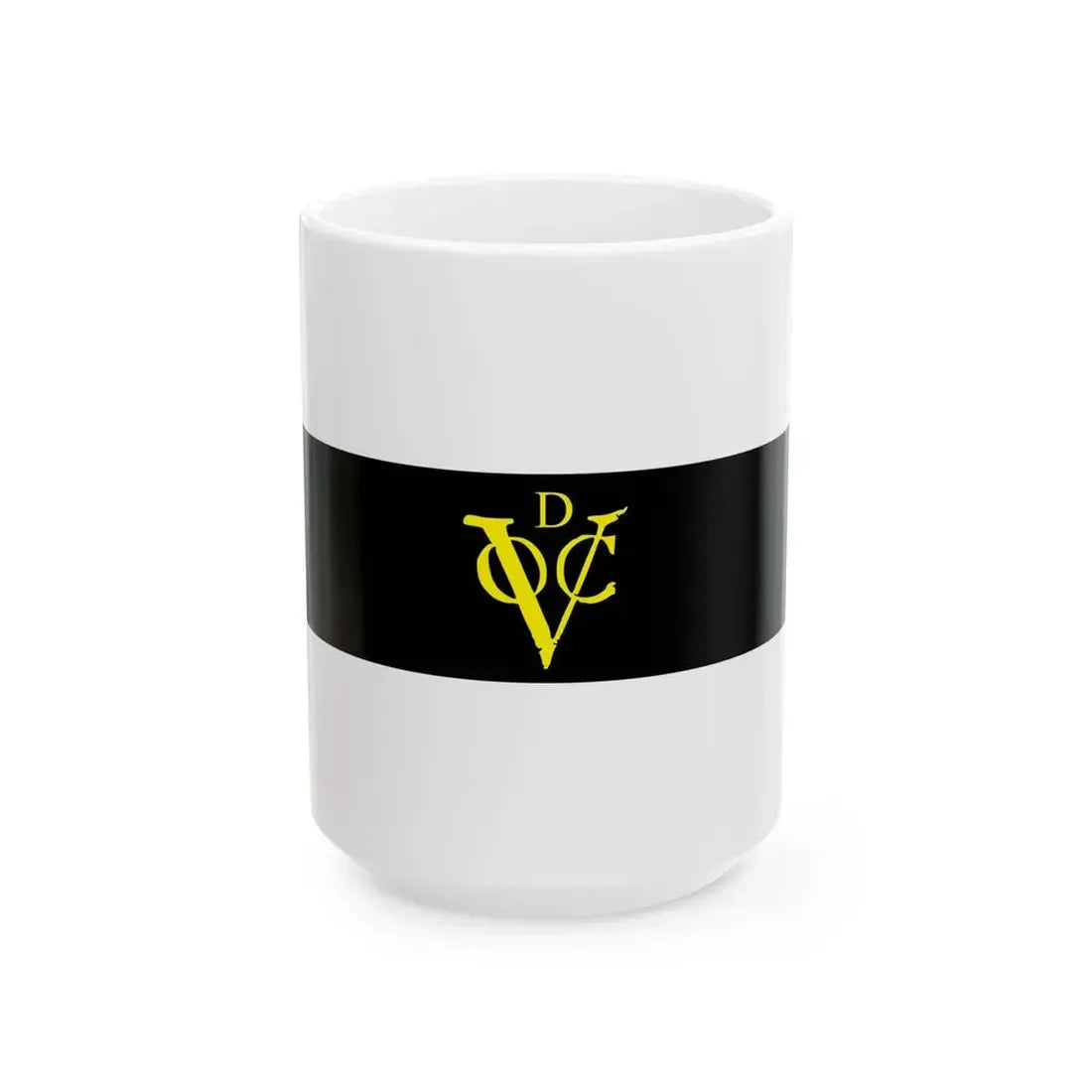 Flag of the Dutch East India Company Delft Chamber (Netherlands) White Coffee Mug 15oz - Go Mug Yourself