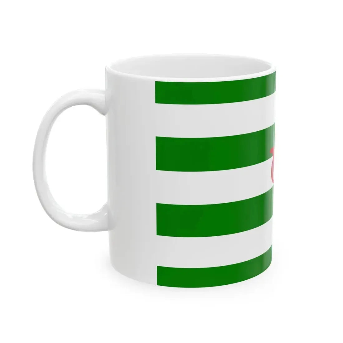 Flag of the Dutch East India Company Rotterdam Chamber (Netherlands) White Coffee Mug - Go Mug Yourself