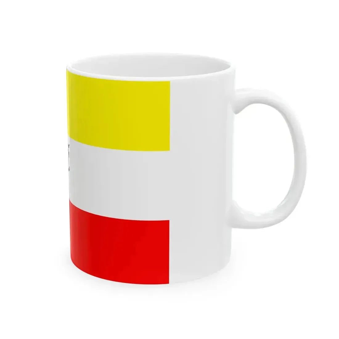 Flag of the Dutch East India Company Zeeland Chamber (Netherlands) White Coffee Mug - Go Mug Yourself