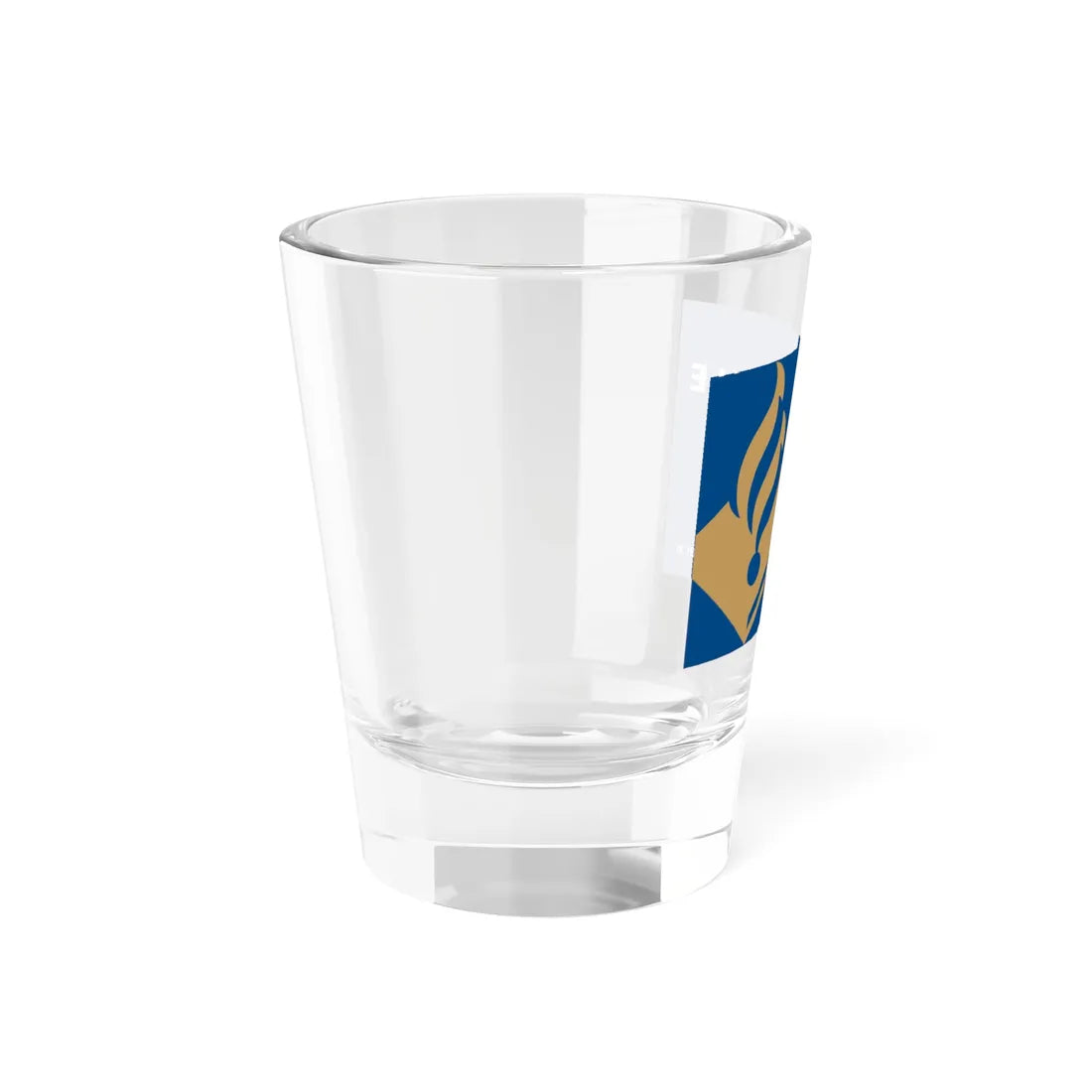 Flag of the Dutch National Police (Netherlands) Shot Glass 1.5oz - Go Mug Yourself