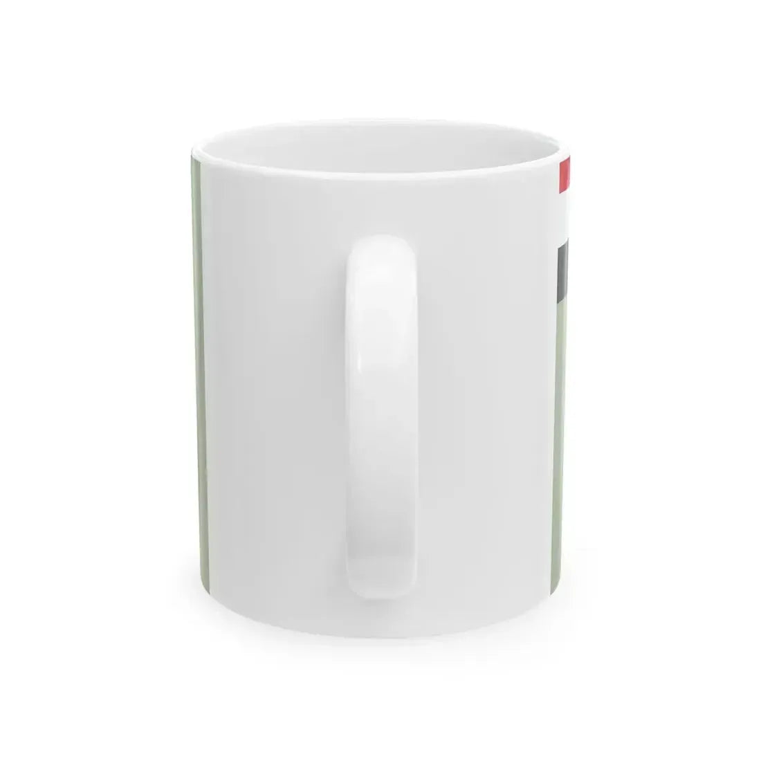 Flag of the Egyptian Air Defense Forces (Egypt) White Coffee Mug - Go Mug Yourself