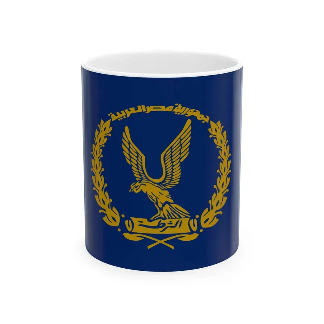 Flag of the Egyptian Police (Egypt) White Coffee Mug 11oz - Go Mug Yourself