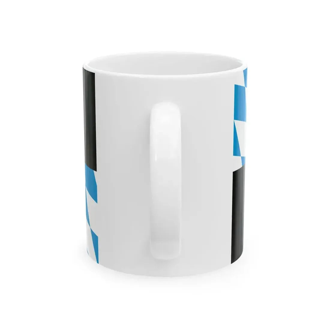 Flag of the Electorate of Bavaria (Germany) White Coffee Mug - Go Mug Yourself