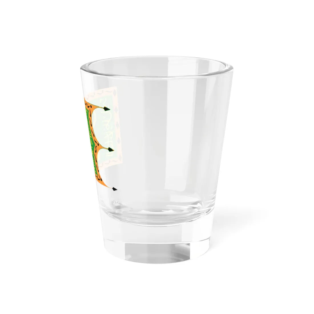 Flag of the Emirate of Bukhara (Uzbekistan) Shot Glass 1.5oz - Go Mug Yourself