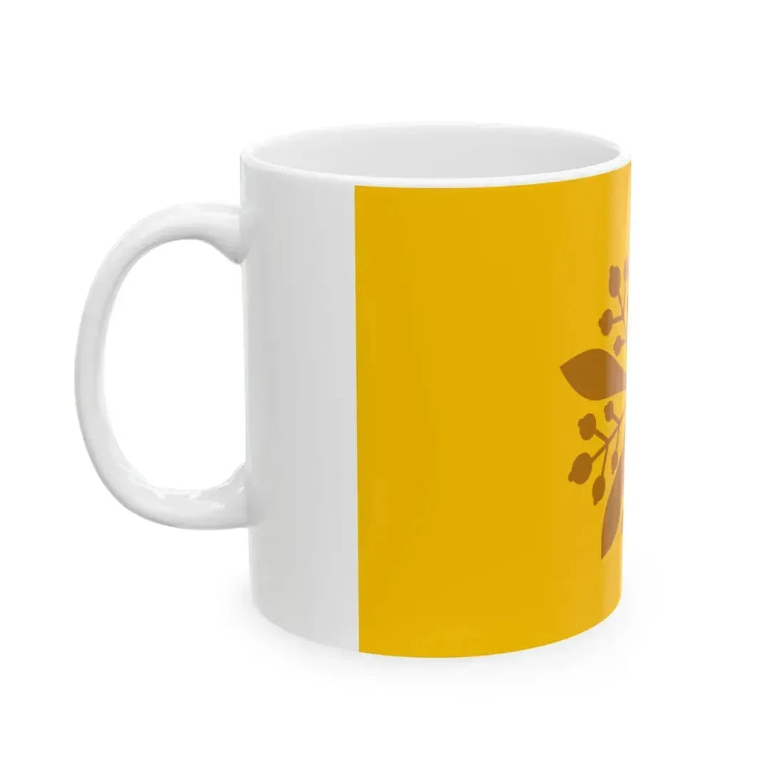 Flag of the Emperor of Manchukuo (China) White Coffee Mug - Go Mug Yourself