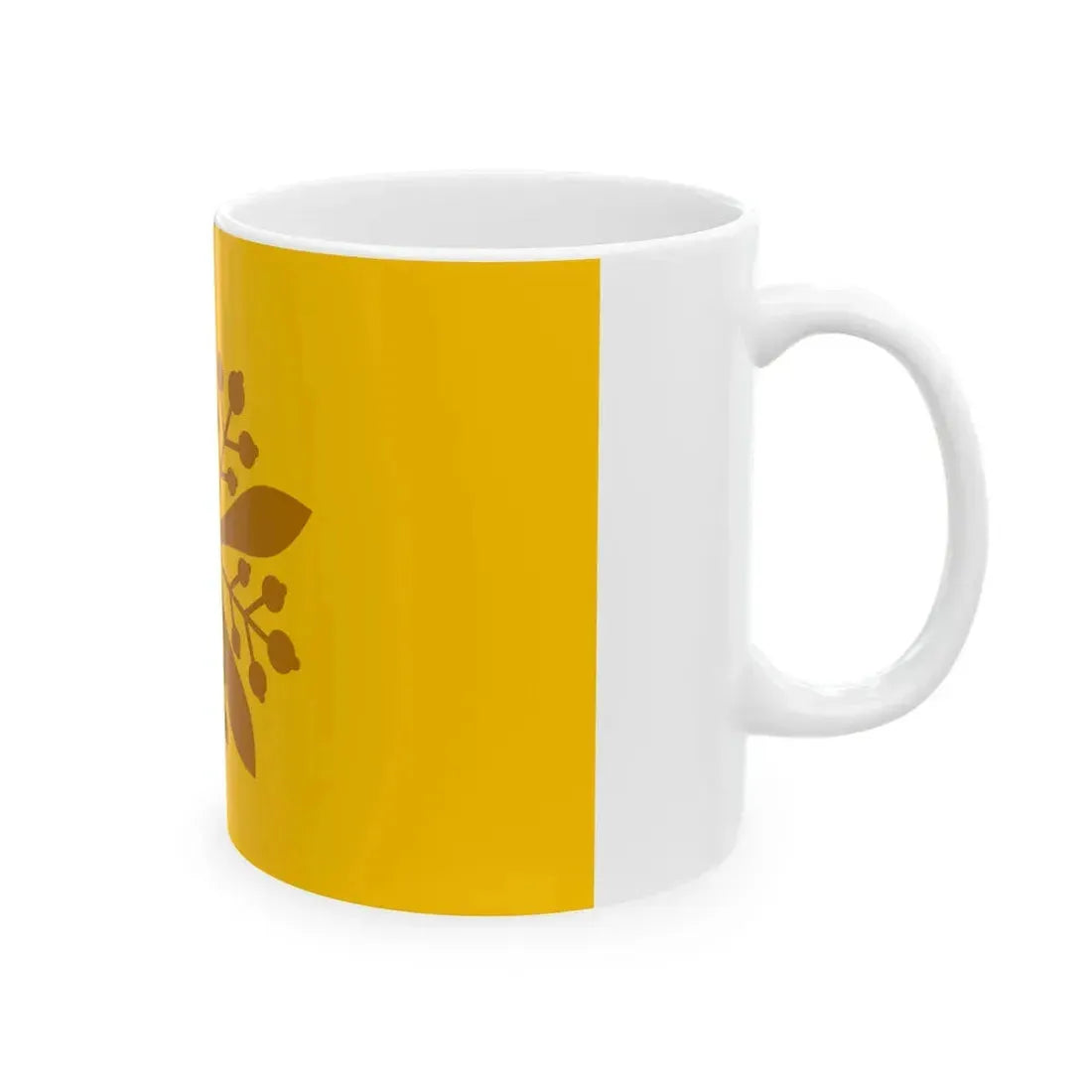 Flag of the Emperor of Manchukuo (China) White Coffee Mug - Go Mug Yourself
