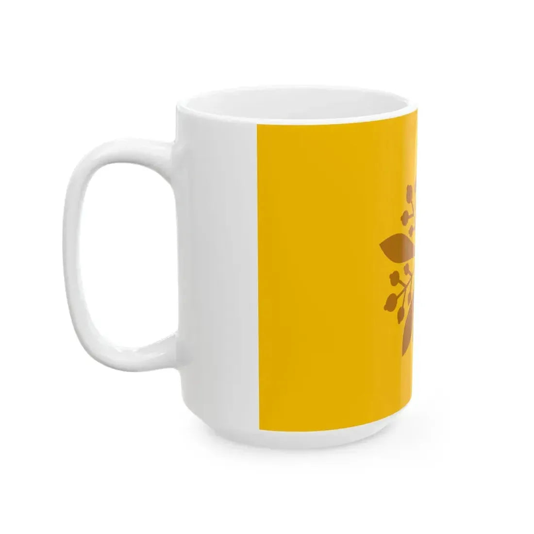 Flag of the Emperor of Manchukuo (China) White Coffee Mug - Go Mug Yourself