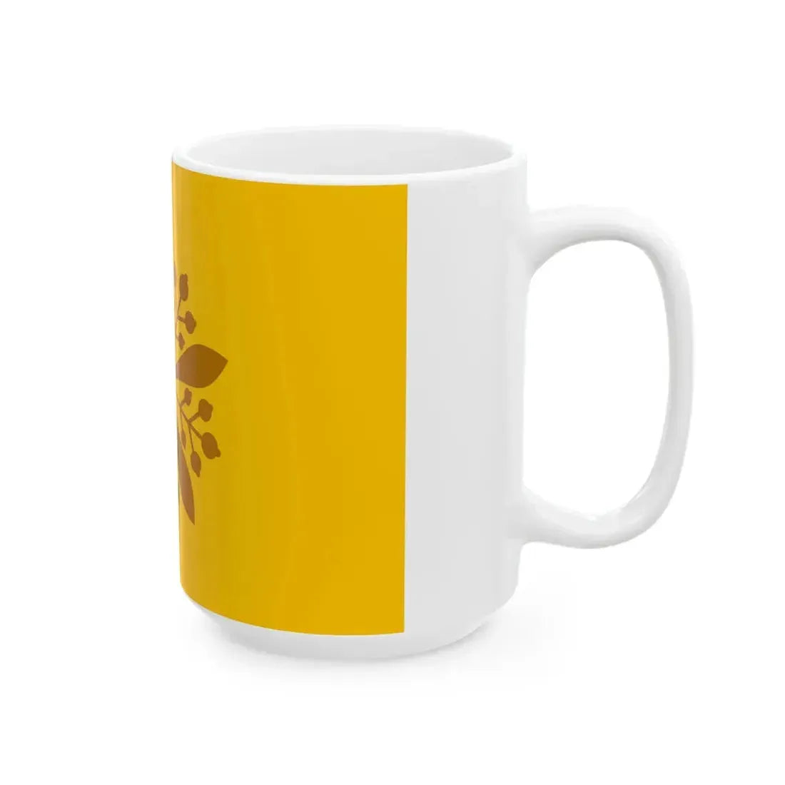 Flag of the Emperor of Manchukuo (China) White Coffee Mug - Go Mug Yourself