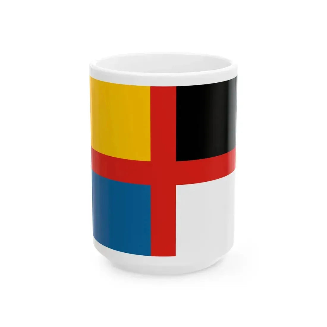 Flag of the Empire of China 1916 (China) White Coffee Mug 15oz - Go Mug Yourself
