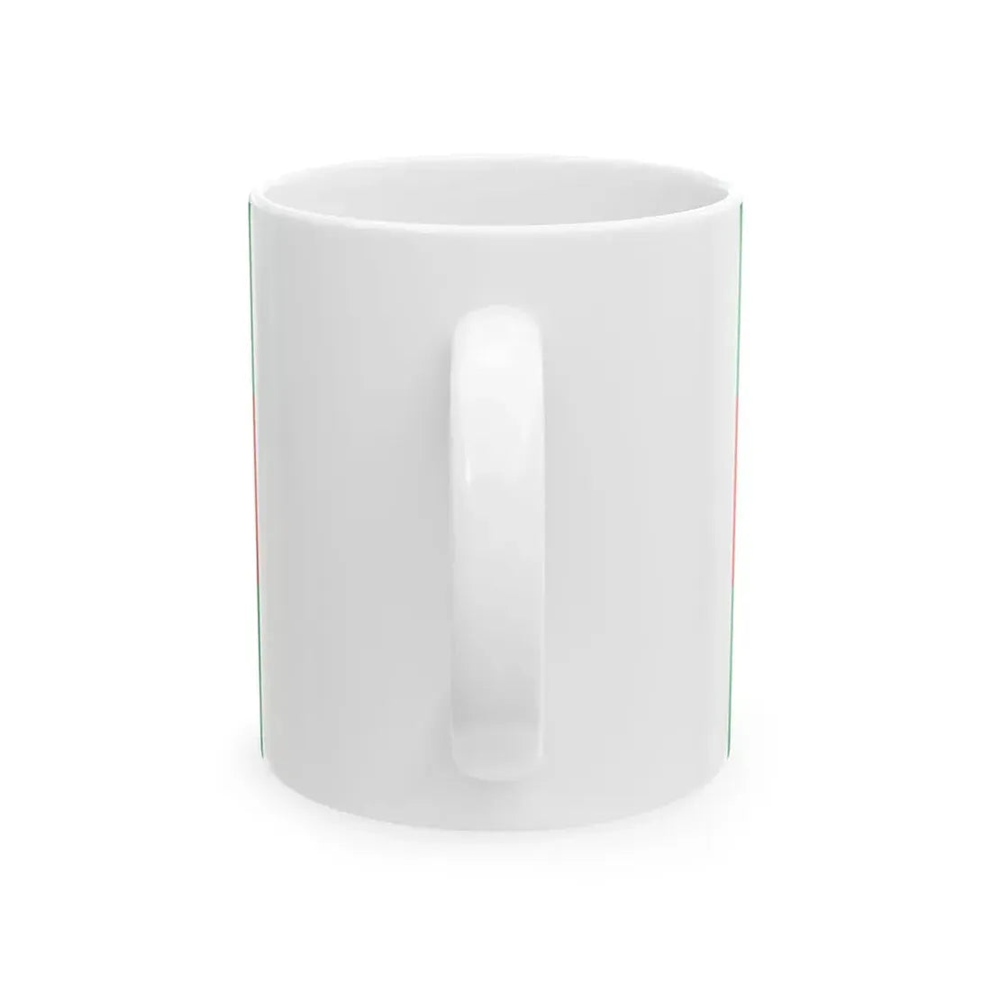 Flag of the Ewe people (Ghana) White Coffee Mug - Go Mug Yourself