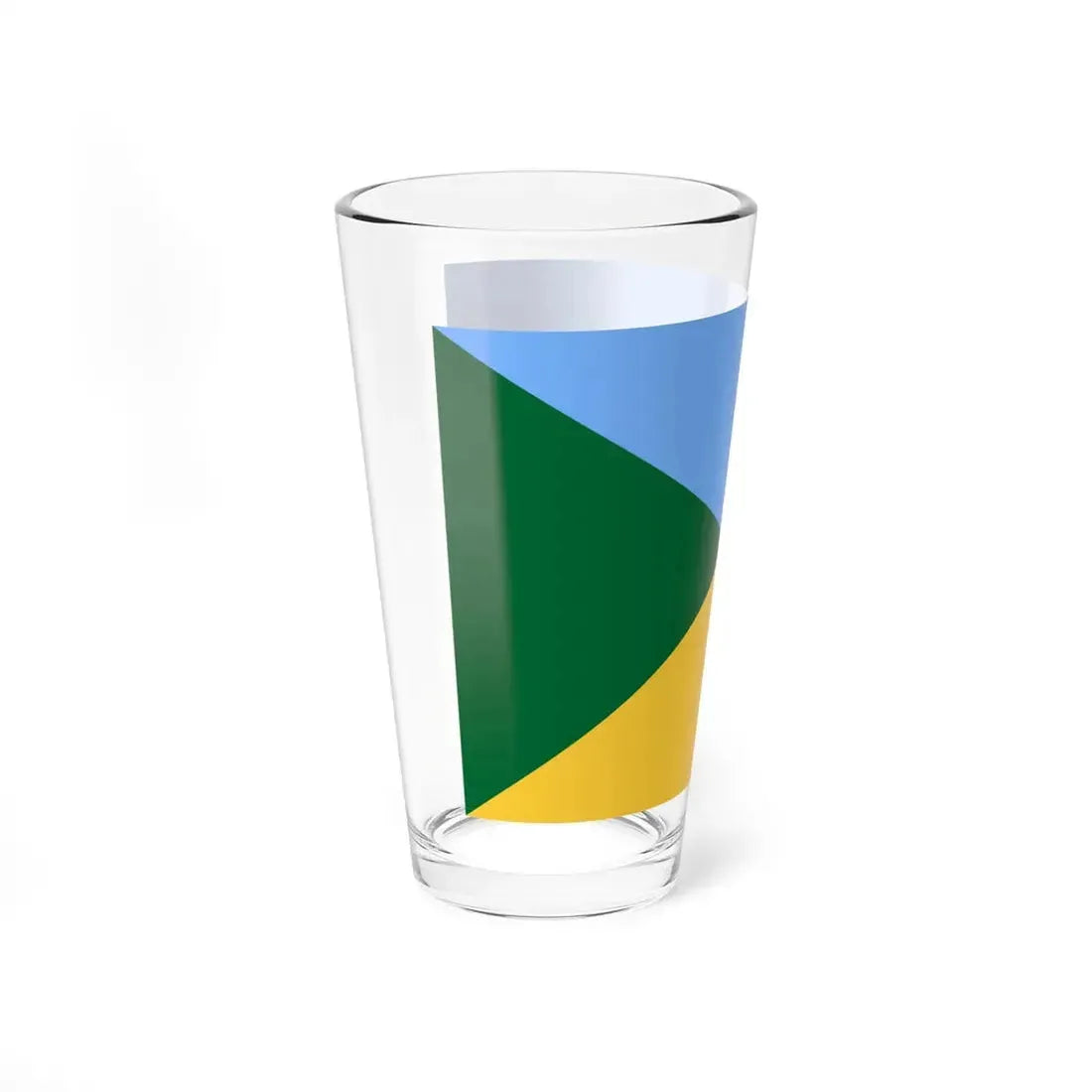 Flag of the Far Eastern Ukraine (Ukraine) Pint Glass 16oz - Go Mug Yourself