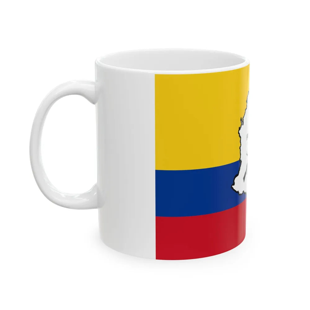Flag of the FARC-EP (Colombia) White Coffee Mug - Go Mug Yourself