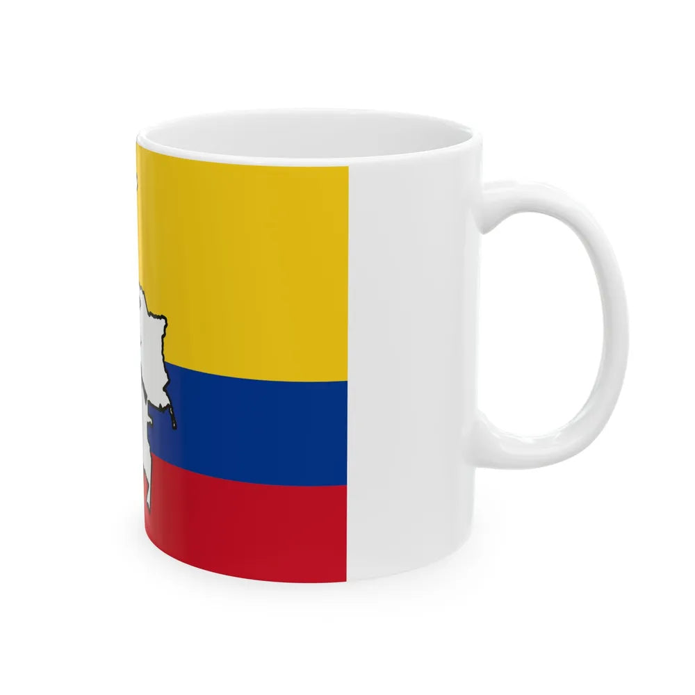 Flag of the FARC-EP (Colombia) White Coffee Mug - Go Mug Yourself
