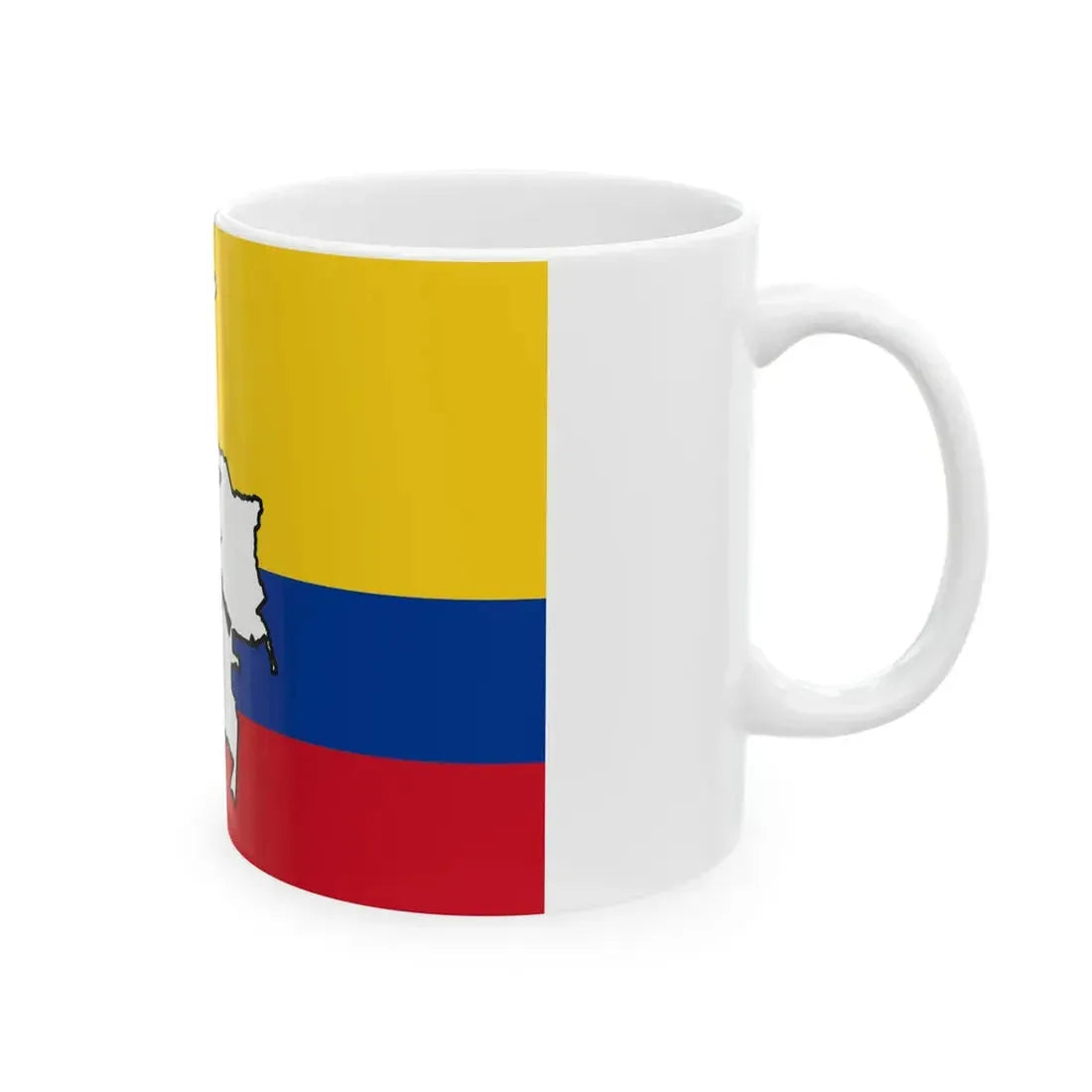 Flag of the FARC-EP (Colombia) White Coffee Mug - Go Mug Yourself