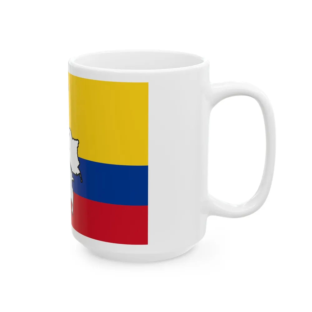 Flag of the FARC-EP (Colombia) White Coffee Mug - Go Mug Yourself