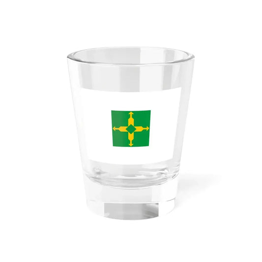 Flag of the Federal District Brazil - Shot Glass 1.5oz 1.5oz - Go Mug Yourself