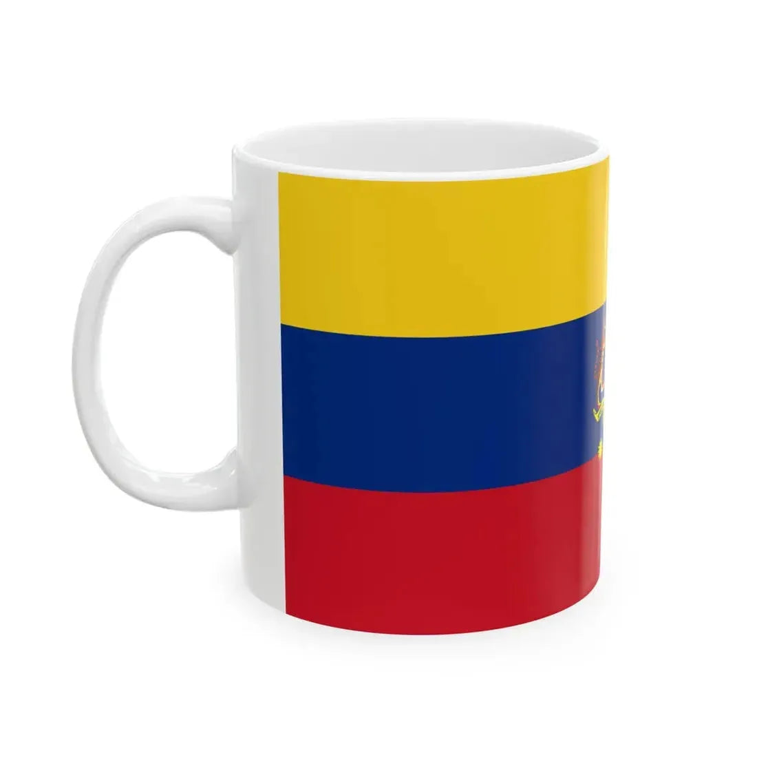 Flag of the Federal Territories of Malaysia (Malaysia) White Coffee Mug - Go Mug Yourself